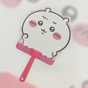 [SOLD]Chiikawa | Double-side | Hand Held Die-cut Fan | Portable Fan | Japan 100%